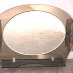 Mid-Century Italian Mirror With Sconces & Console thumbnail 11