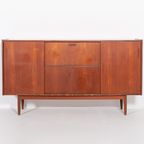 1960’S Danish Modern Teak Highboard / Dressoir / Kast thumbnail 3