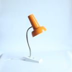 Oranje Bureaulamp Sis Leuchten 838, Duitsland 1960S thumbnail 8