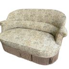 Vintage Tweezit / Fauteuil / Zetel Met Franjes thumbnail 5