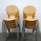 Vintage Rondo Chair Designed By Erik Jørgensen For Danerka Prijs/Set thumbnail 6