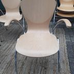 4 / 6x Bingo Eetkamerstoel Vlinderstoel Retro Design Stoelen thumbnail 6