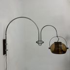 Mid-Century Design Dijkstra Arc Wall Lamp , 1970S thumbnail 9