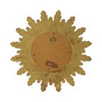 Kleine Zonnespiegel Sunburst Spiegel Bladgoud Convex 26cm thumbnail 14