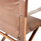 Folding Safari Chair Fauteuil Stoel | 4 Op Voorraad Vintage thumbnail 21