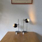 Leitmotiv Lamp Black/chrome – Eyeball Table Lamp thumbnail 6