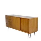 Vintage Notenhouten Sideboard Dressoir Van Franz Ehrlich Voor Veb Deutsche Werkstätten Hellerau thumbnail 5