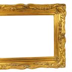 Bladgoud Vergulde Lijst Kader Barok Stijl Klassiek 34x28cm thumbnail 3