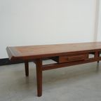 Sizeable Danish Coffee Table In Teak, 1960's thumbnail 2