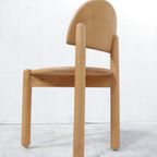 Set Of Six Chairs Solid Beechwood By Rainer Daumiller For Hirtshals, 1970S thumbnail 11