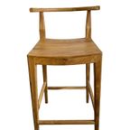 Wabisabi Houten Barkruk / Tabouret thumbnail 4