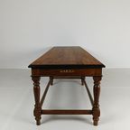 Antieke Bijzettafel/Eetkamerbank thumbnail 9