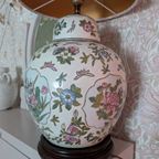 Gemberpot Tafellamp Met Bloemen thumbnail 6