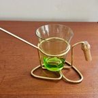 Fifties Jaren 50 Notenschaaltje Snackrekje Groen thumbnail 3