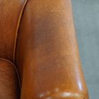 Charmante En Comfortabele Schapenleren Clubfauteuil Met Prachtige Kleuren thumbnail 8