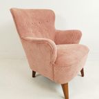 Vintage Artifort Fauteuil Roze | Theo Ruth Easy Chair thumbnail 5