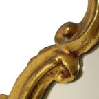 Klassieke Smalle Kuifspiegel Bladgoud Verguld Barok Stijl 72cm thumbnail 13