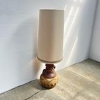 Vintage Vloerlamp Keramiek Fat Lava - Seventies Bruin/beige thumbnail 3