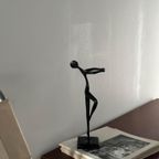 Ballerina Beeld Sculptuur Ontwerp Bodrul Khalique Vintage thumbnail 3