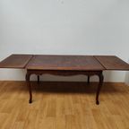 Vintage Antieke Landelijke Eettafel Eetkamertafel Tafel Uitschuifbaar 508 thumbnail 8