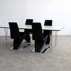 Vintage Eetkamerstoelen | Stoelen | Set Van 4 | Zweden thumbnail 2