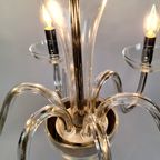 Stout Verlichting - Dutch Design - 6 Arms Kroonluchter - Murano Stijl - Vetri - Glas - Kristal - thumbnail 6