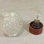 Vintage Plafondlamp, Rond thumbnail 7