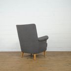 Reupholstered Carl Malmsten Lounge Chair thumbnail 4