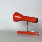 70s Vintage Muurlampje. Retro 1970 70er Oranje. thumbnail 1