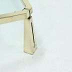 Large Rare Solid Brass Coffee Table By Peter Ghyczy 1980S thumbnail 5