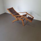 Chair Bentwood Thonet Siesta Medizinal 1951 Lounge Chair thumbnail 13