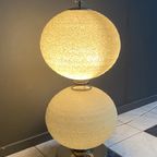 Double Light Sugarball Floor Lamp By John En Sylvia Reid For Rotaflex thumbnail 10