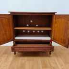 Vintage Queen Ann Barkast Wandkast Buffetkast Dressoir 803 thumbnail 8