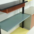 Rare Modular Wall Unit By Coen De Vries For Devo 1950s thumbnail 5