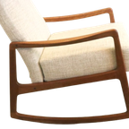 Ole Wanscher France & Son Fauteuil Schommelstoel 'ulfborg' Vintage thumbnail 7