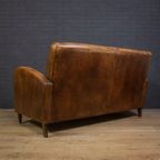 Art Deco Dutch Sheepskin Sofa thumbnail 5