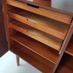 Vintage Deens Dressoir Palissander Gepolitoerd Groot thumbnail 10