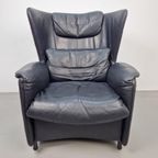 Vintage De Sede Ds-23 Wingback Lounge Chair Franz Schulte 60 thumbnail 3