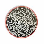 Keith Haring - Handgeschilderd Verzamelbord Porselein (limited Edition) thumbnail 4