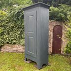 Imposante 18e Eeuwse Kast Garderobekast Keukenkast 240 Cm.frans thumbnail 8