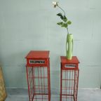 Retro Metalen Plantentafel Bijzettafeltjes thumbnail 3