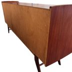 Vintage Dressoir - Mid Century Lowboard - Kast - Wit Hout Bruin - Reliving thumbnail 12