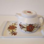 *arzberg 3000 Germany Vintage Theepot En Schaal 431 thumbnail 4