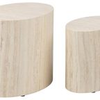 Gubbio Salontafel Set - 48 X 33 Cm - Beige thumbnail 7