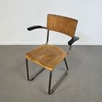 6 X Ahrend Cantilever Arm Chair 1950S Bakelite Armrest thumbnail 23