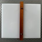 Vintage Wandlamp – Teak En Plexiglas – Raak thumbnail 8