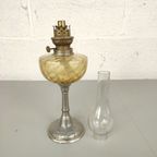 Olielamp Op Metalen Voet thumbnail 2