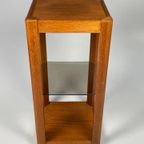 Vintage Pilaar / Etagère / Plantenstaander, Uldum Mobler, Denemarken 1970'S thumbnail 3