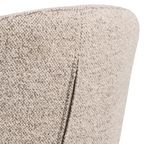 Koro Eetkamerstoel - Set Van 2 - Beige Bouclé thumbnail 6
