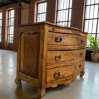 Brocante Houten Xl Ladekast / Buikkast thumbnail 2